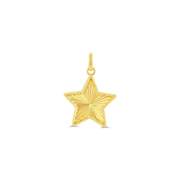 Yellow Gold Star Pendant Taylors Jewellers Alliston, ON