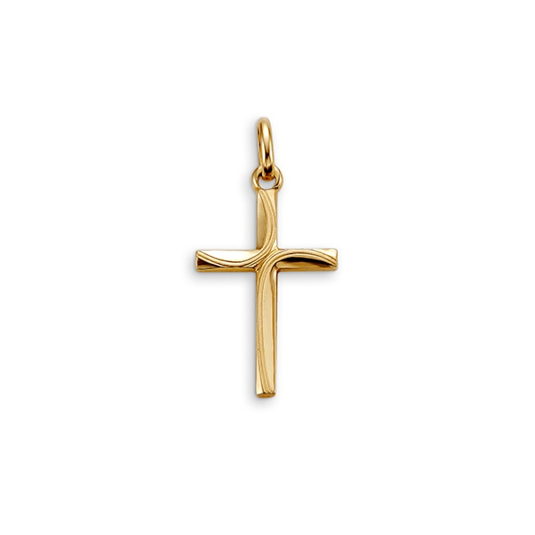 Yellow Gold Cross Taylors Jewellers Alliston, ON