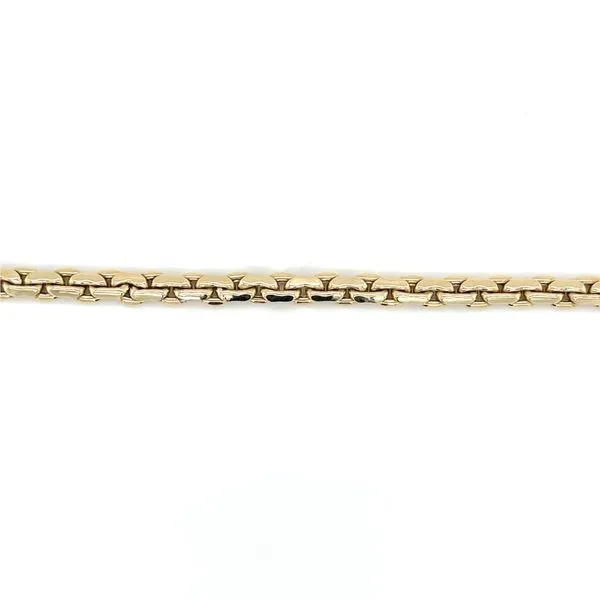 10K Yellow Gold Hollow Fancy Link Bracelet Image 2 Taylors Jewellers Alliston, ON