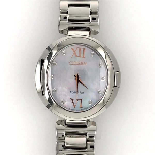 CITIZEN EX1510-59D ECO-DRIVE MOTHER OF PEARL DIAL WATCH Taylors Jewellers Alliston, ON