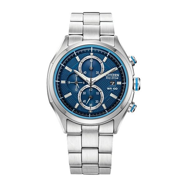 CA0430-54M Citizen Drive Men's Eco-Drive Watch | Stainless Steel Bracelet,  Blue Dial