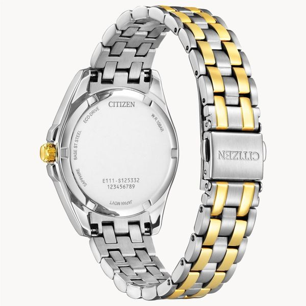EO1224-54D CITIZEN Women's Two-Tone Watch | Eco-Drive, Mother-of-Pearl Dial Image 3 Taylors Jewellers Alliston, ON