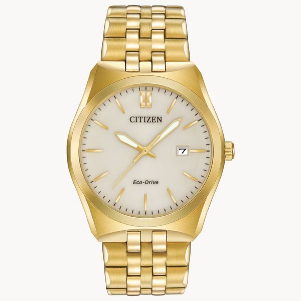 BM7332-53P CITIZEN Corso Gold-Tone Watch | Champagne Dial, Eco-Drive Technology Taylors Jewellers Alliston, ON