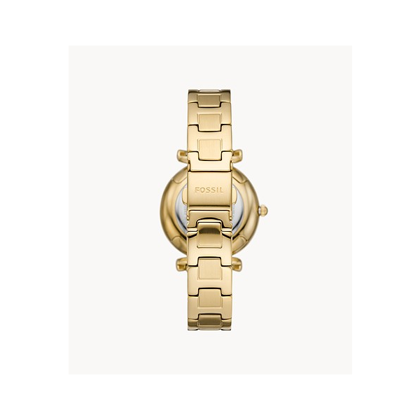 ES5159 Fossil Carlie Three-Hand Date Gold-Tone Stainless Steel Watch Image 2 Taylors Jewellers Alliston, ON