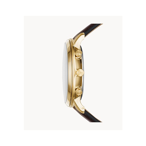 FS5763 Fossil Neutra Chronograph Brown Leather Watch Image 3 Taylors Jewellers Alliston, ON