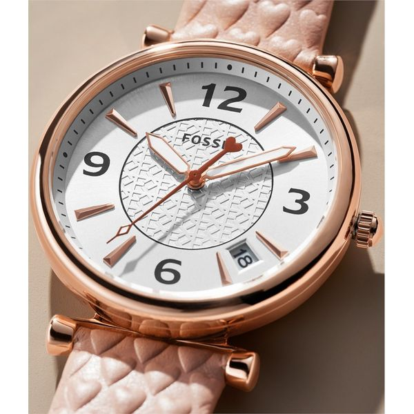 Stylish Rose Gold Fossil Watch - ES5269 | 35 mm Case | Quartz Movement Image 4 Taylors Jewellers Alliston, ON