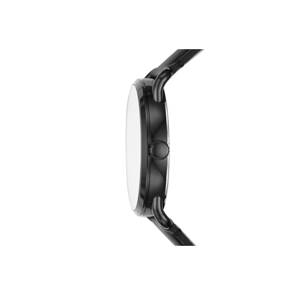 Fossil FS5665 Copeland 42-mm Three-Hand Black Leather Watch Image 3 Taylors Jewellers Alliston, ON