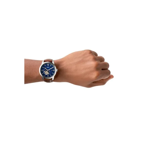 Fossil ME3110 Townsman Automatic Brown Leather Watch