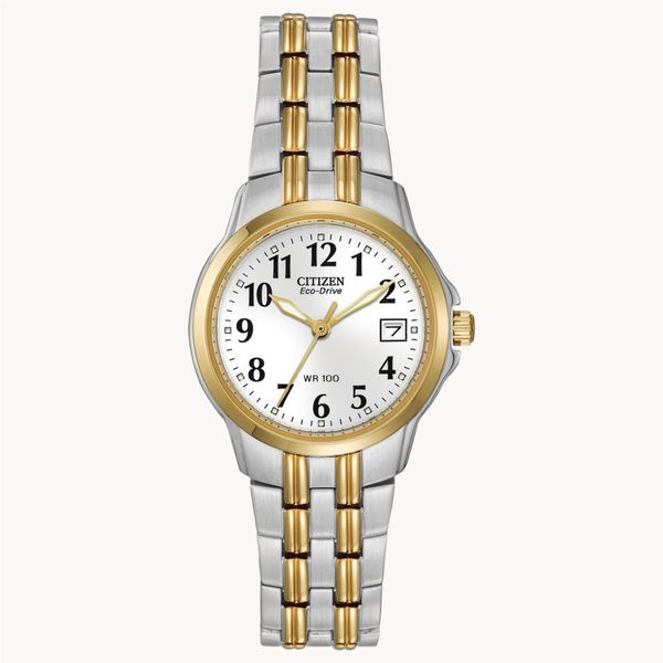 Citizen Corso EW1544-53A Two-Tone Stainless Steel Watch Taylors Jewellers Alliston, ON