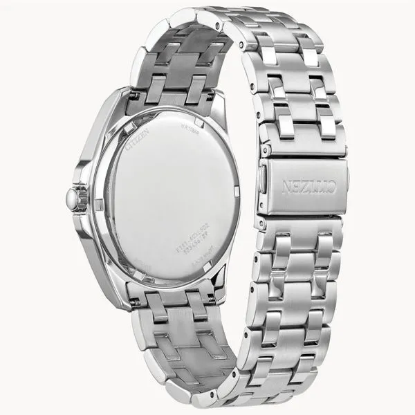 CITIZEN® Silver-Tone Stainless Steel Watch with Green Dial | BM7530-50X Image 3 Taylors Jewellers Alliston, ON