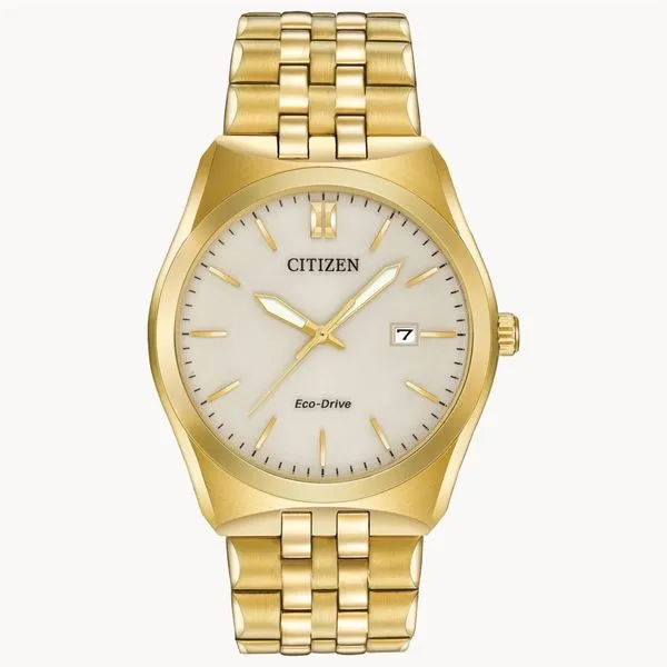 CITIZEN® BM7332-53P Corso Gold-Tone Watch | Champagne Dial, Eco-Drive Technology Taylors Jewellers Alliston, ON