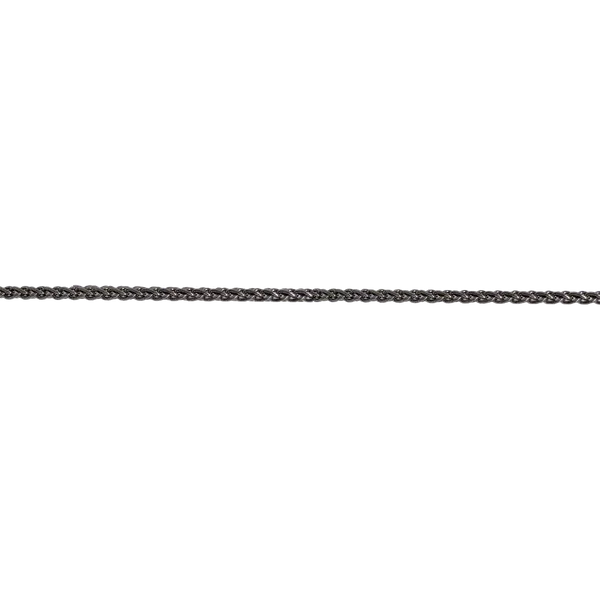 KEITH JACK SPM5650-OX-22 STERLING SILVER  OXIDIZED SPIGA CHAIN 22