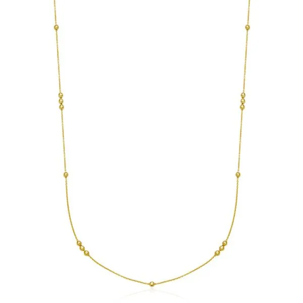 Station Beads Necklace Image 2 Taylors Jewellers Alliston, ON