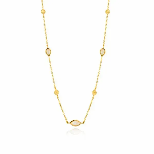 Ania Haie Mineral Glow OPAL COLOUR NECKLACE in 925 Sterling Silver with 14kt Gold Plating Taylors Jewellers Alliston, ON