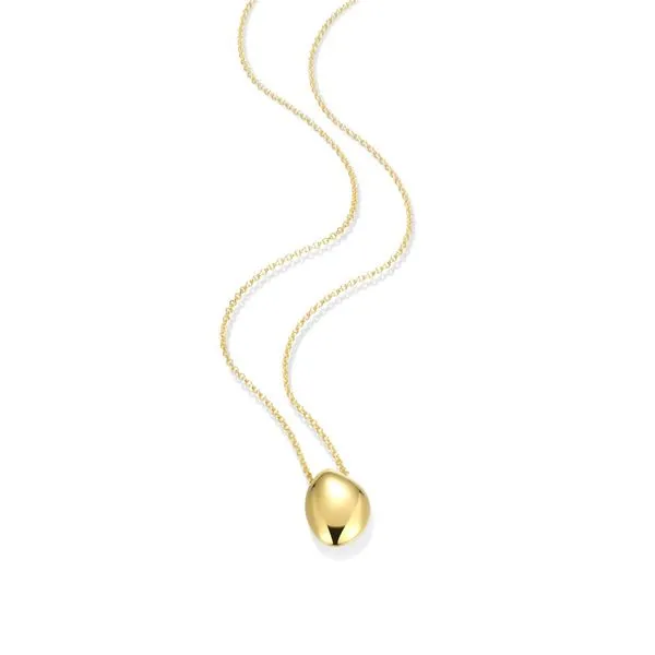 Sterling Silver Pebble Necklace Image 2 Taylors Jewellers Alliston, ON