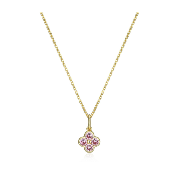 Pink Clover Pendant Taylors Jewellers Alliston, ON