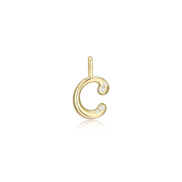 C Initial Pendant Taylors Jewellers Alliston, ON