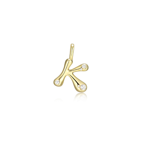 K Initial Pendant Taylors Jewellers Alliston, ON