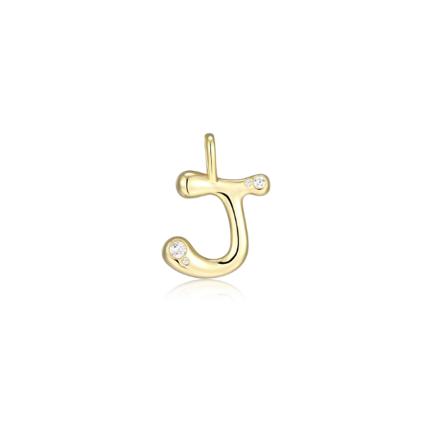 J Initial Pendant Taylors Jewellers Alliston, ON