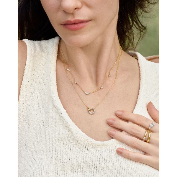 Fairy Dust Cubic Zirconia Necklace Taylors Jewellers Alliston, ON