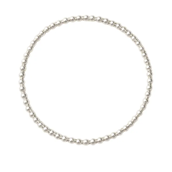 Sterling Silver Bead Stretch Bracelet Taylors Jewellers Alliston, ON