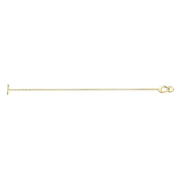 Elle Gold Plated Sterling Silver Bracelet Image 2 Taylors Jewellers Alliston, ON