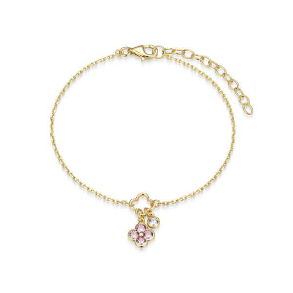 Pink Clover Chain Bracelet Taylors Jewellers Alliston, ON
