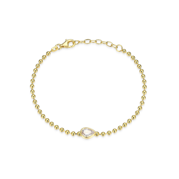 Pear Shape Cubic Zirconia Accent Bracelet Taylors Jewellers Alliston, ON