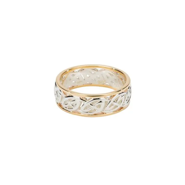 NESS WINDOW TO MY SOUL STERLING SILVER & 10KT YELLOW GOLD RING SIZE 7 Taylors Jewellers Alliston, ON