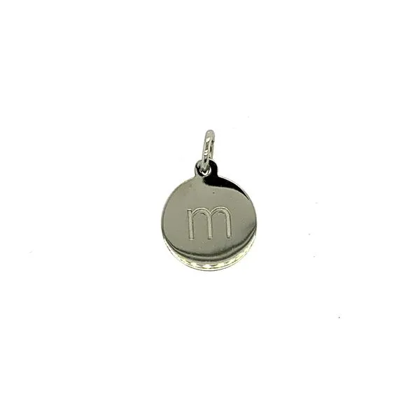 Petite Initial Lower Case Block m in Sterling Silver Taylors Jewellers Alliston, ON