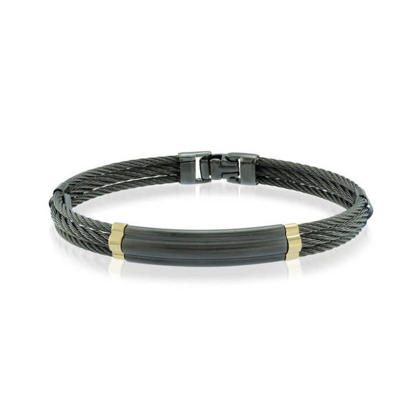 SMBG26 ITALGEM 007 Cable Bracelet Taylors Jewellers Alliston, ON