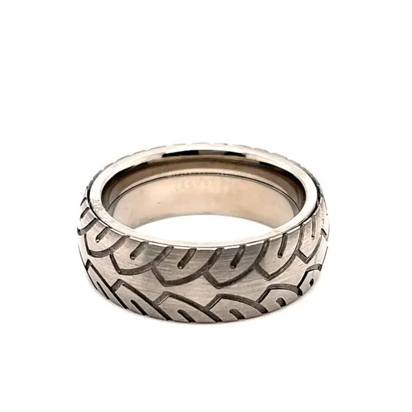 TITANIUM CYCLE SPINNER SANDBLAST BAND SIZE 9.25 Taylors Jewellers Alliston, ON