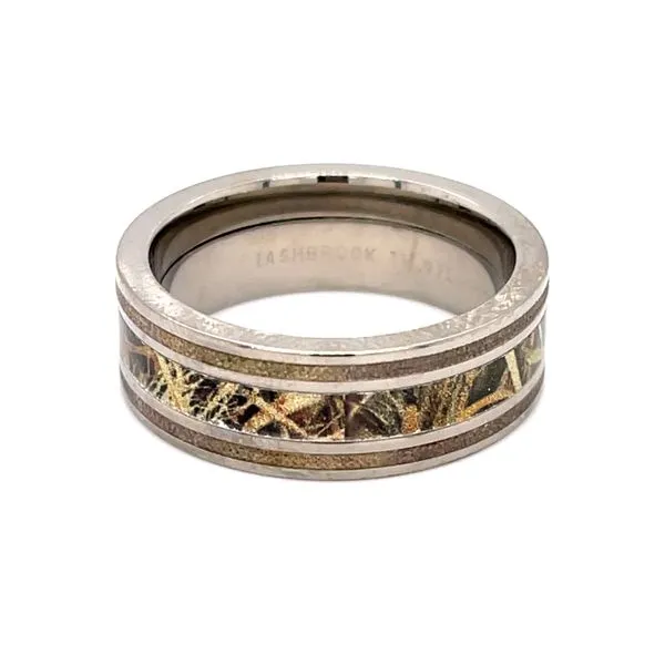 CAMOUFLAGE TITANIUM REAL TREE MAX 4 MILLED EDGE SIZE 10.25 Taylors Jewellers Alliston, ON