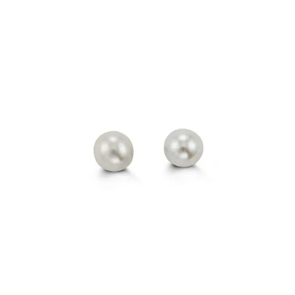 14KT YELLOW GOLD PEARL BABY EARRINGS Taylors Jewellers Alliston, ON