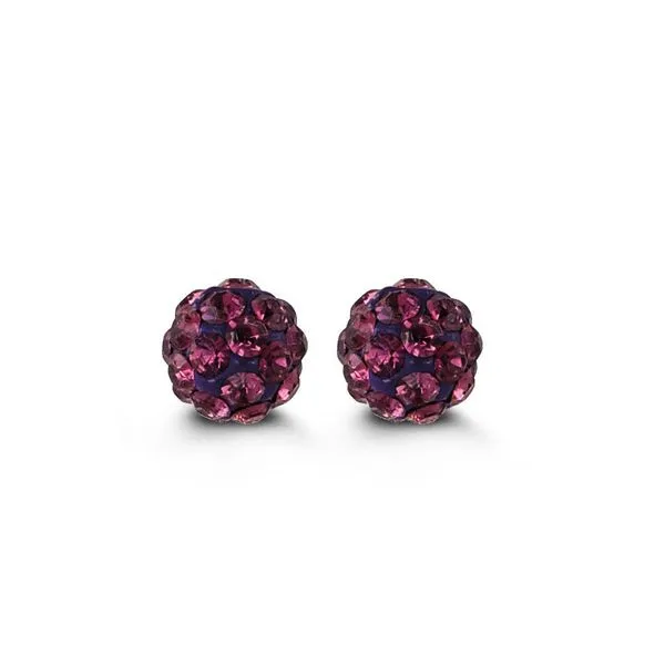 10KT YG PURPLE FIRECRACKERS EARRINGS Taylors Jewellers Alliston, ON