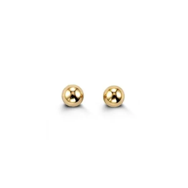 14Kt Yellow Gold Ball Earrings Taylors Jewellers Alliston, ON