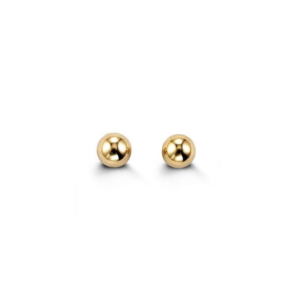 14Kt Yellow Gold Ball Earrings Taylors Jewellers Alliston, ON