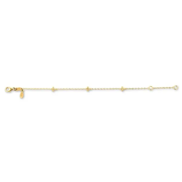 10KT YG BELLA BABY BRACELET - CZ CROSS Taylors Jewellers Alliston, ON