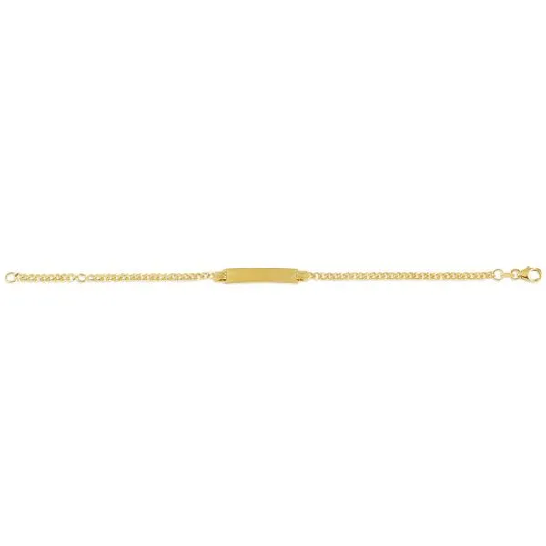 10KT YELLOW GOLD ID BABY BRACELET Image 2 Taylors Jewellers Alliston, ON