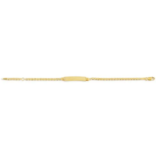 10KT YELLOW GOLD ID BABY BRACELET Image 2 Taylors Jewellers Alliston, ON