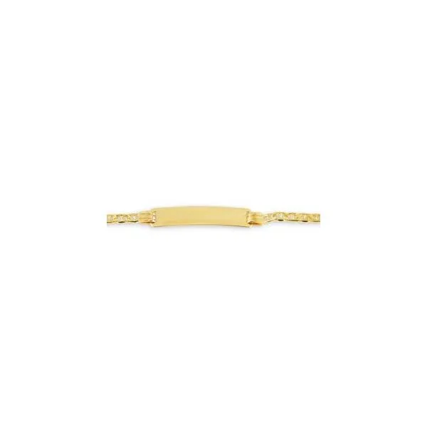 10KT YELLOW GOLD ID BABY BRACELET Taylors Jewellers Alliston, ON