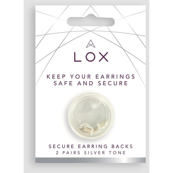LOX2SDP Silver-Tone Secure Earring Backs Taylors Jewellers Alliston, ON