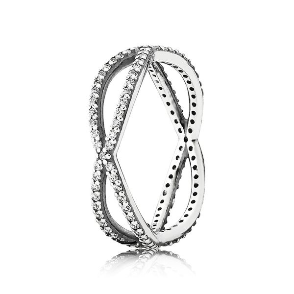 PANDORA 190930CZ-52 CROSSING PATHS RING SIZE 6 Taylors Jewellers Alliston, ON