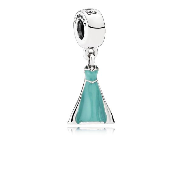 PANDORA 791590ENMX Disney, Elsa's Dress Charm Taylors Jewellers Alliston, ON