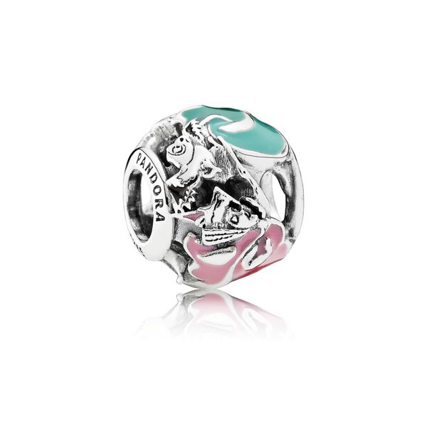PANDORA 791923ENMX Disney Aurora's Fairy Godmothers Charm Taylors Jewellers Alliston, ON