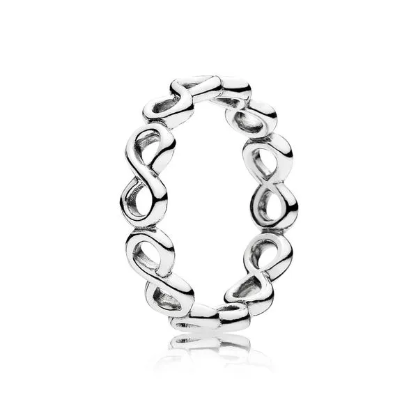 PANDORA 190994-54 Simple Infinity Band Size 7 Taylors Jewellers Alliston, ON
