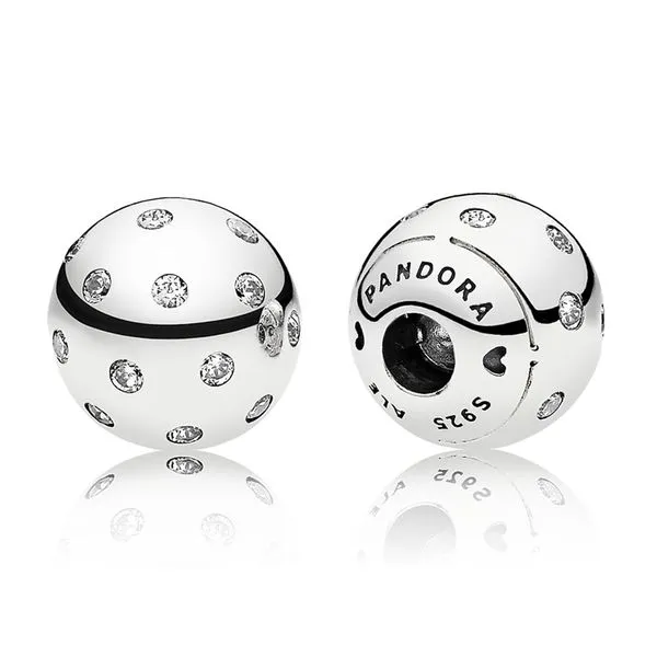PANDORA 796541CZ INTERCHANGEABLE END CAPS FOR OPEN BANGLES Taylors Jewellers Alliston, ON