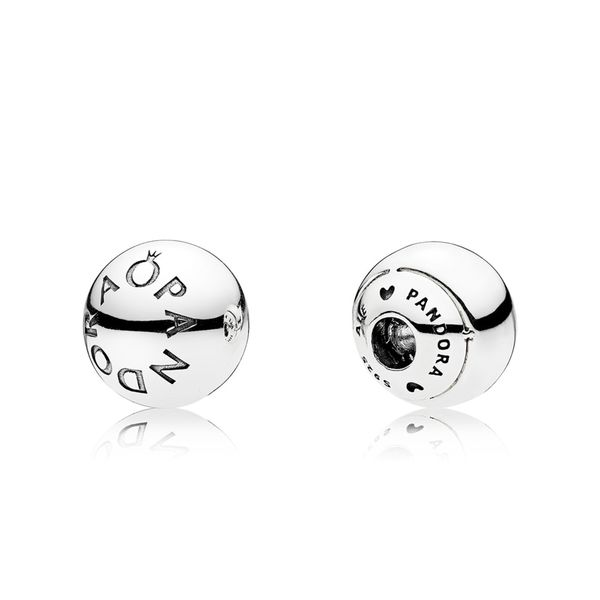 PANDORA 796489 LOGO INTERCHANGEABLE END CAPS FOR OPEN BANGLES Taylors Jewellers Alliston, ON