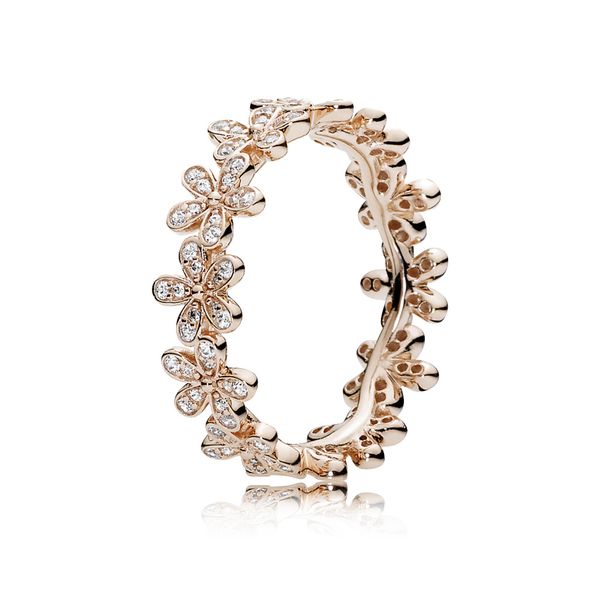 PANDORA Rose 180934CZ-50 Daisy Flower Ring Size 5 Taylors Jewellers Alliston, ON