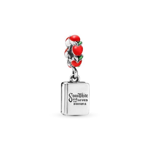 PANDORA 797167ENMX DISNEY SNOW WHITE & THE SEVEN DWARFS BOOK OPENABLE DANGLE CHARM Taylors Jewellers Alliston, ON